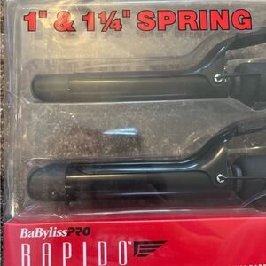 BaByliss Professional Rápido Nano Titanium Spring Curling Iron Barrel Set of 2